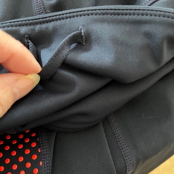 GapFit Legging In Navy and Red - Size L Preowned In Overall Good Condition - Picture 5 of 10